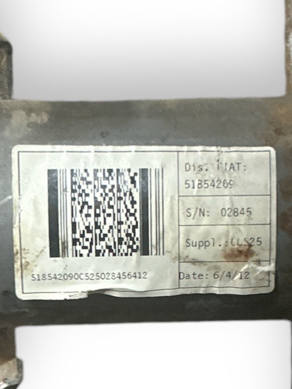 Piantone / Canna Sterzo Fiat Fiorino III (2007 > ) cod.51854209 - F&P CRASH SRLS - Ricambi Usati