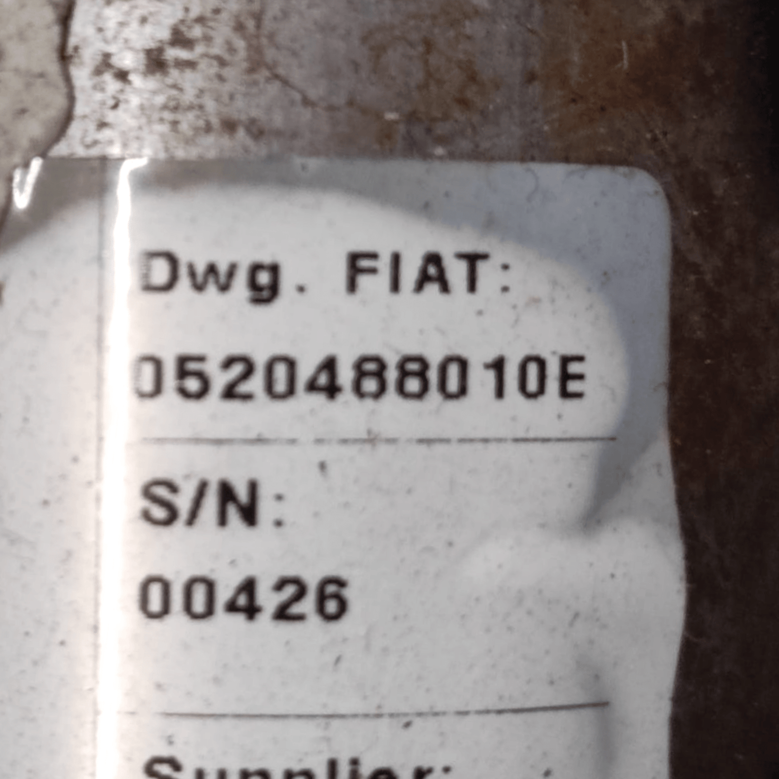 Piantone / Canna Sterzo Fiat Qubo 1.3 Diesel COD: 0520488010E (2008 - 2019) - F&P CRASH SRLS - Ricambi Usati