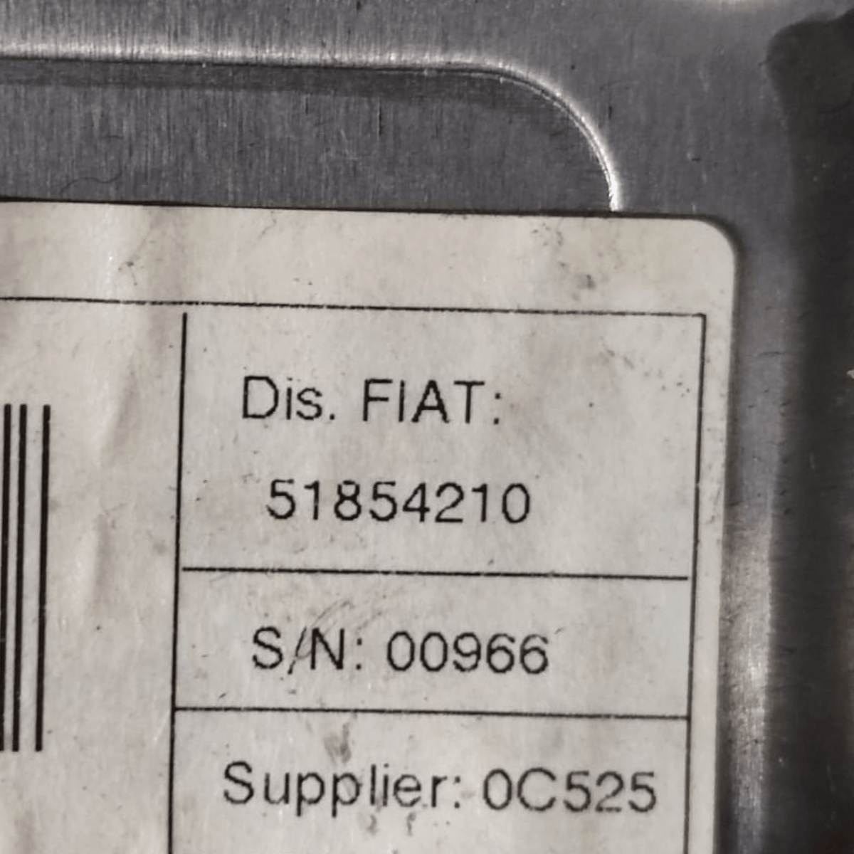 Piantone / Canna Sterzo Fiat Qubo 1.3 Diesel COD: 51854210 (2008 - 2019) - F&P CRASH SRLS - Ricambi Usati