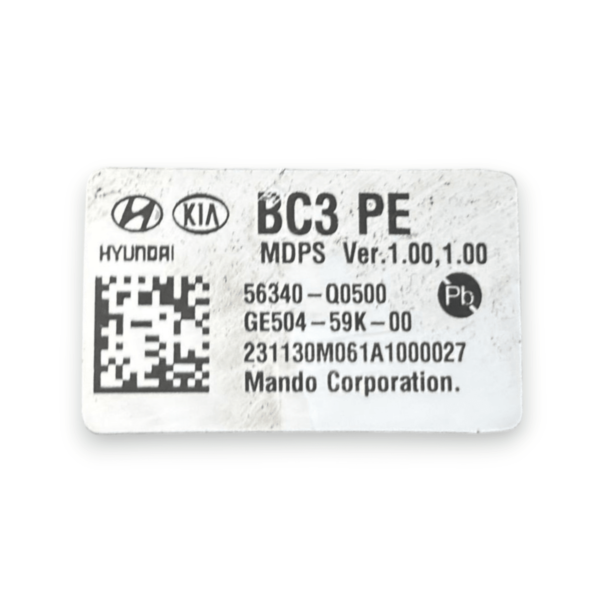 Piantone / canna sterzo hyundai i20 bc3 1.2 benzina cod:56340 - q0500 (2020 - ) - F&P CRASH SRL - Ricambi Usati