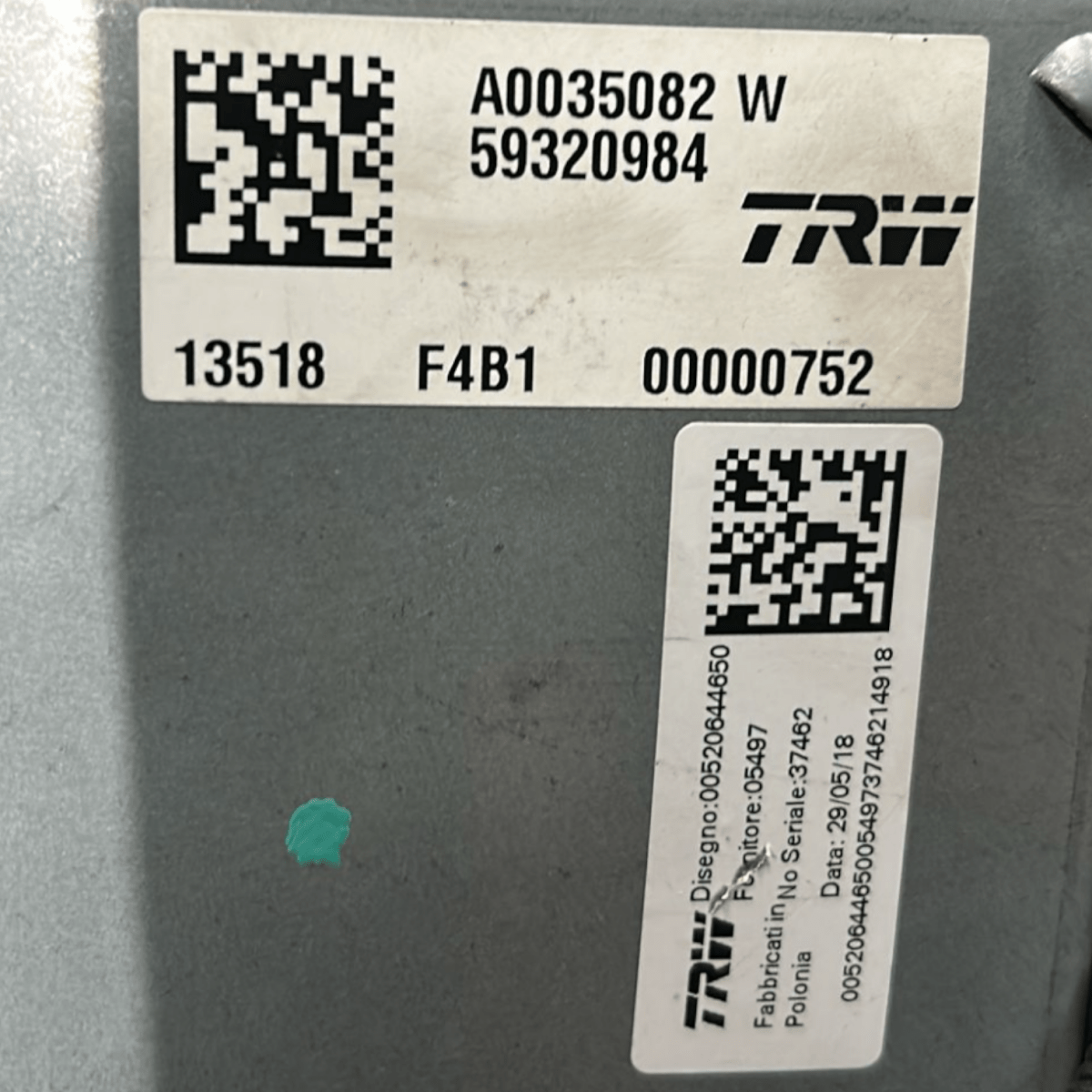 Piantone / canna sterzo jeep renegade 1.6 diesel cod:59320984 (2014 >) + city - F&P CRASH SRLS - Ricambi Usati