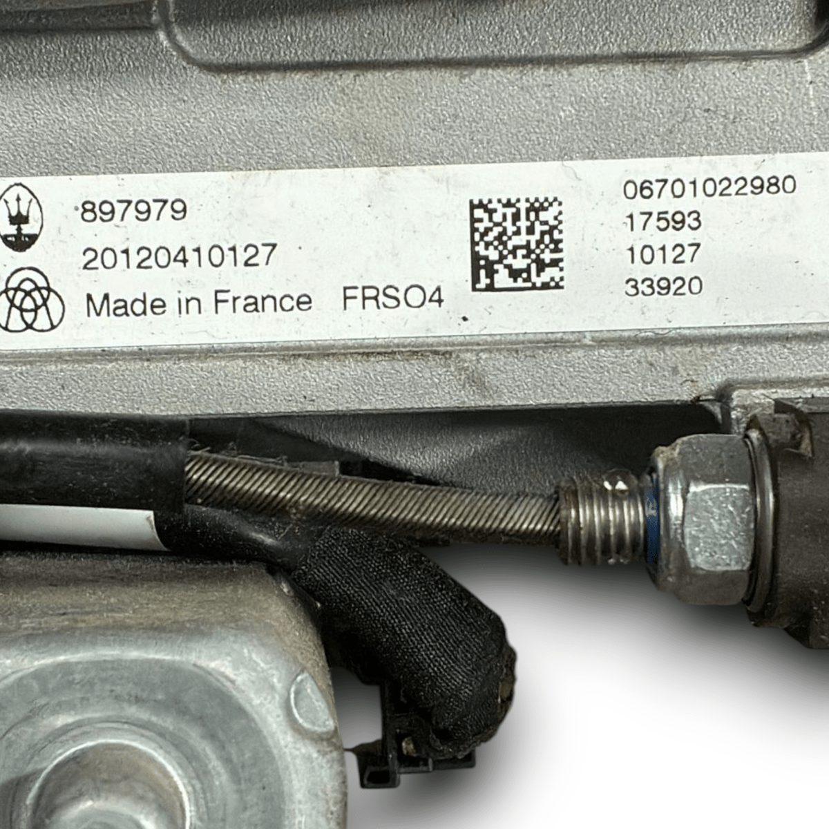 Piantone / canna sterzo maserati levante 3.0 benzina cod : 06701022980 (2018 ->) - F&P CRASH SRL - Ricambi Usati