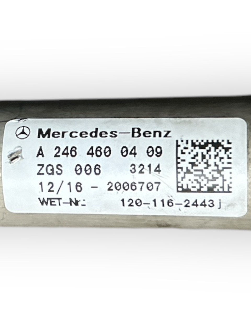 Piantone / Canna Sterzo Mercedes Benz Classe B (W246) 1.8 Diesel (2011 > 2018) cod.A2464600409 - F&P CRASH SRLS - Ricambi Usati