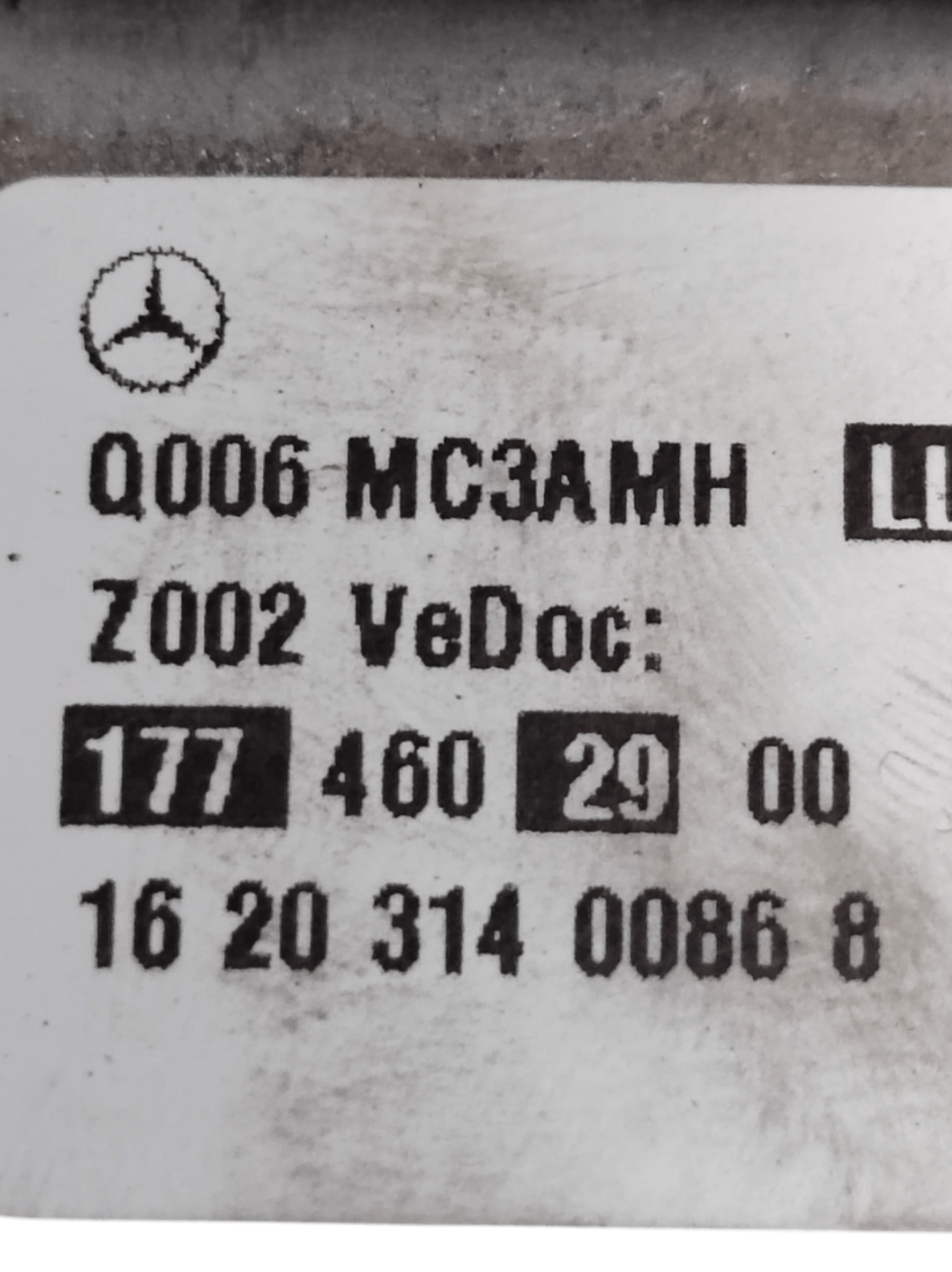 Piantone / Canna Sterzo Mercedes Classe A W177 2.0 Diesel COD: 1774602900 (2018>) - F&P CRASH SRLS - Ricambi Usati