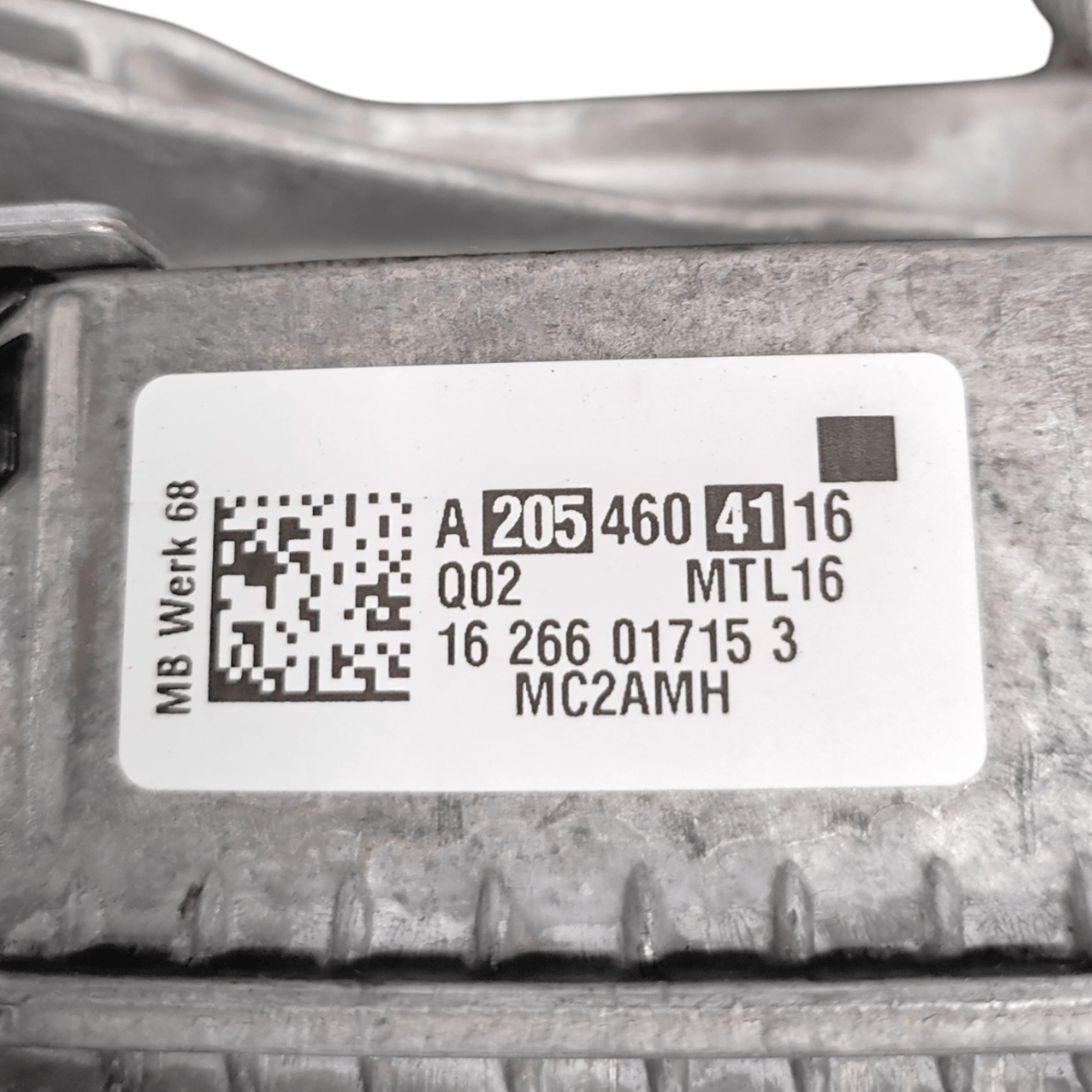 Piantone / Canna Sterzo Mercedes Classe C 2.2 Diesel W205 COD: A2054604116 (2014 - 2021) - F&P CRASH SRLS - Ricambi Usati