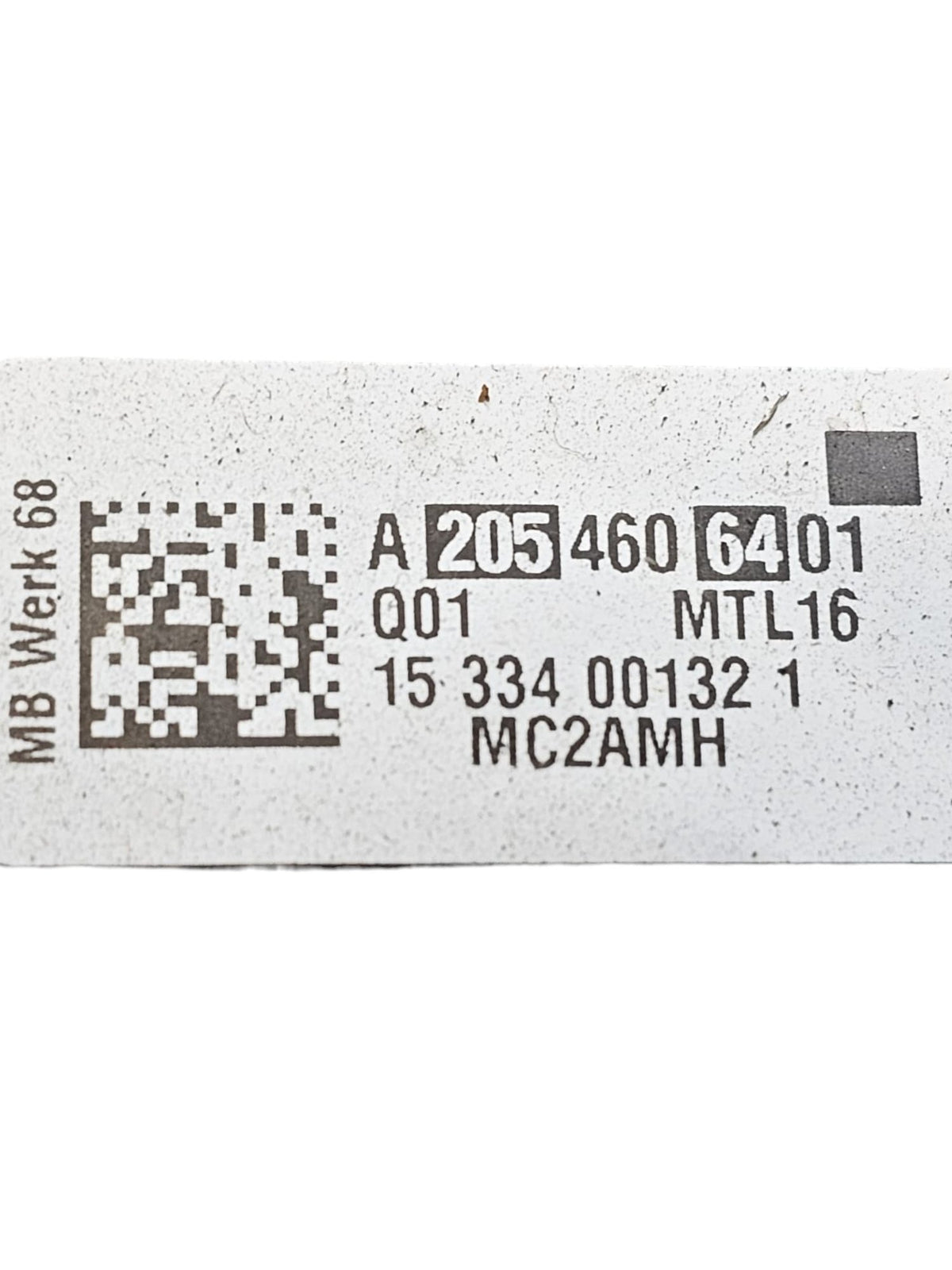 Steering Column / Steering Shaft Mercedes Class C W205 2.2 Diesel Code:A2054606401 (2014 - 2021) - F&P CRASH SRLS - Used Parts
