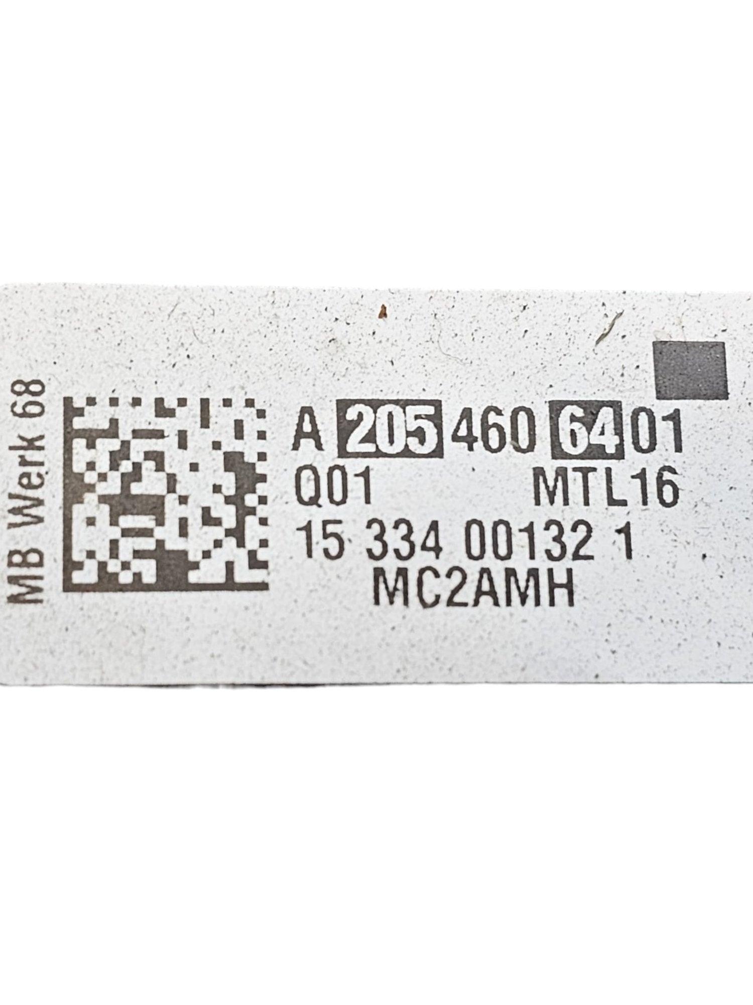 Steering Column / Steering Shaft Mercedes Class C W205 2.2 Diesel Code:A2054606401 (2014 - 2021) - F&P CRASH SRLS - Used Parts