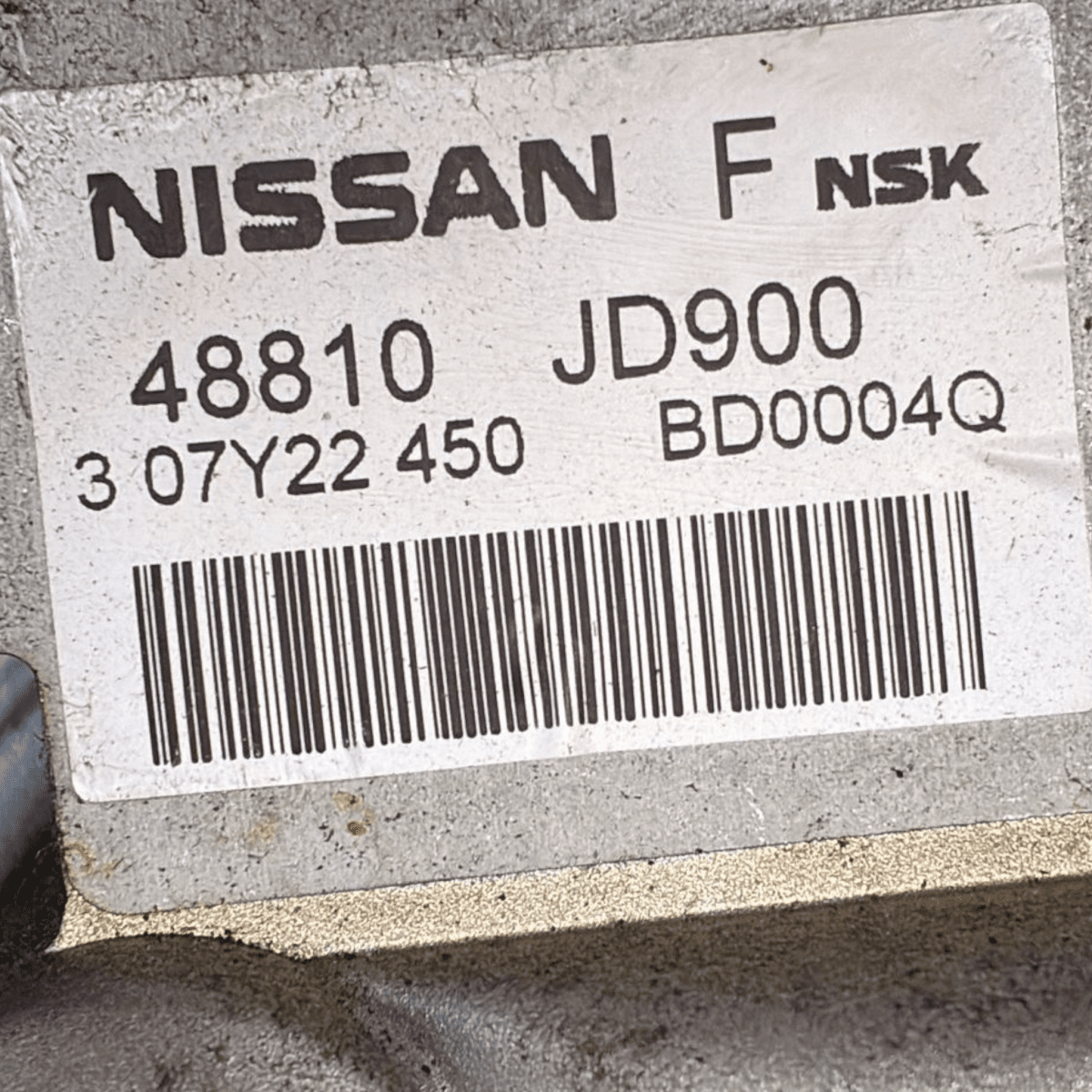 Steering column / steering shaft nissan qashqai (j12) code: 48810JD900 (2021 - > ) - F&P CRASH SRL - Used Parts