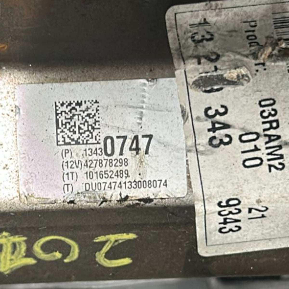 Piantone / Canna Sterzo Opel Asta J (2009 > 2015) cod.427878298 - F&P CRASH SRLS - Ricambi Usati