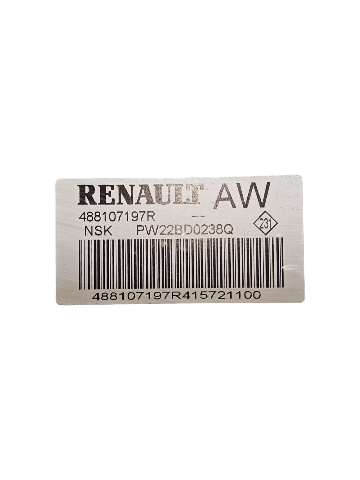 Piantone / Canna Sterzo Renault Kadjar Cod:488107197R (2015 - 2022) - F&P CRASH SRLS - Ricambi Usati