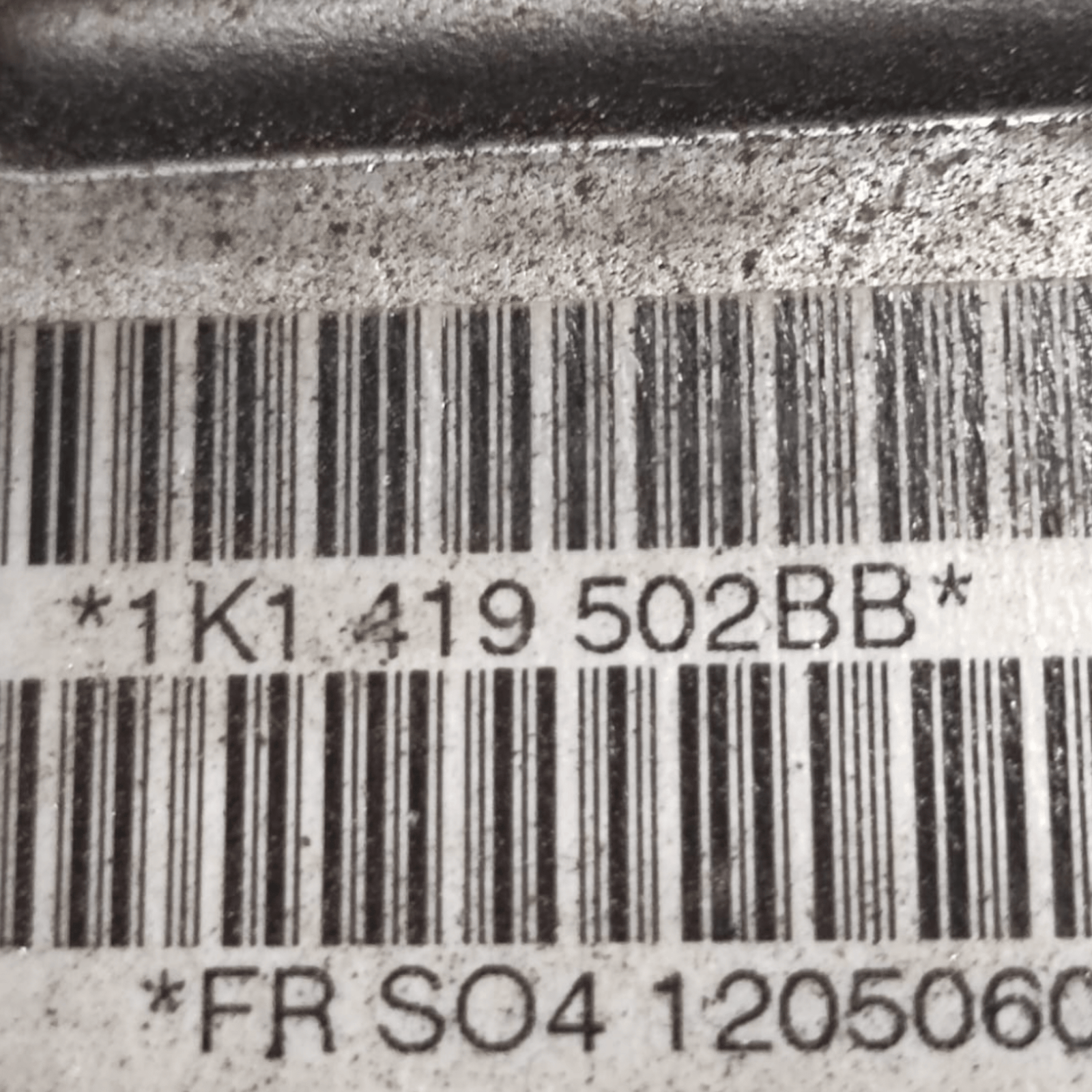 Steering Column / Steering Tube Volkswagen Golf VI 2.0 Diesel COD: 1K1419502BB (2008 - 2012) - F&P CRASH SRLS - Used Parts