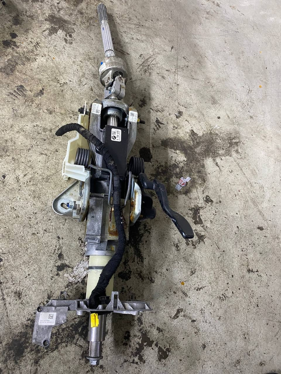 BMW 5 Series 530d (2008) steering column part: 6780876 - F&P CRASH SRLS - Used Parts