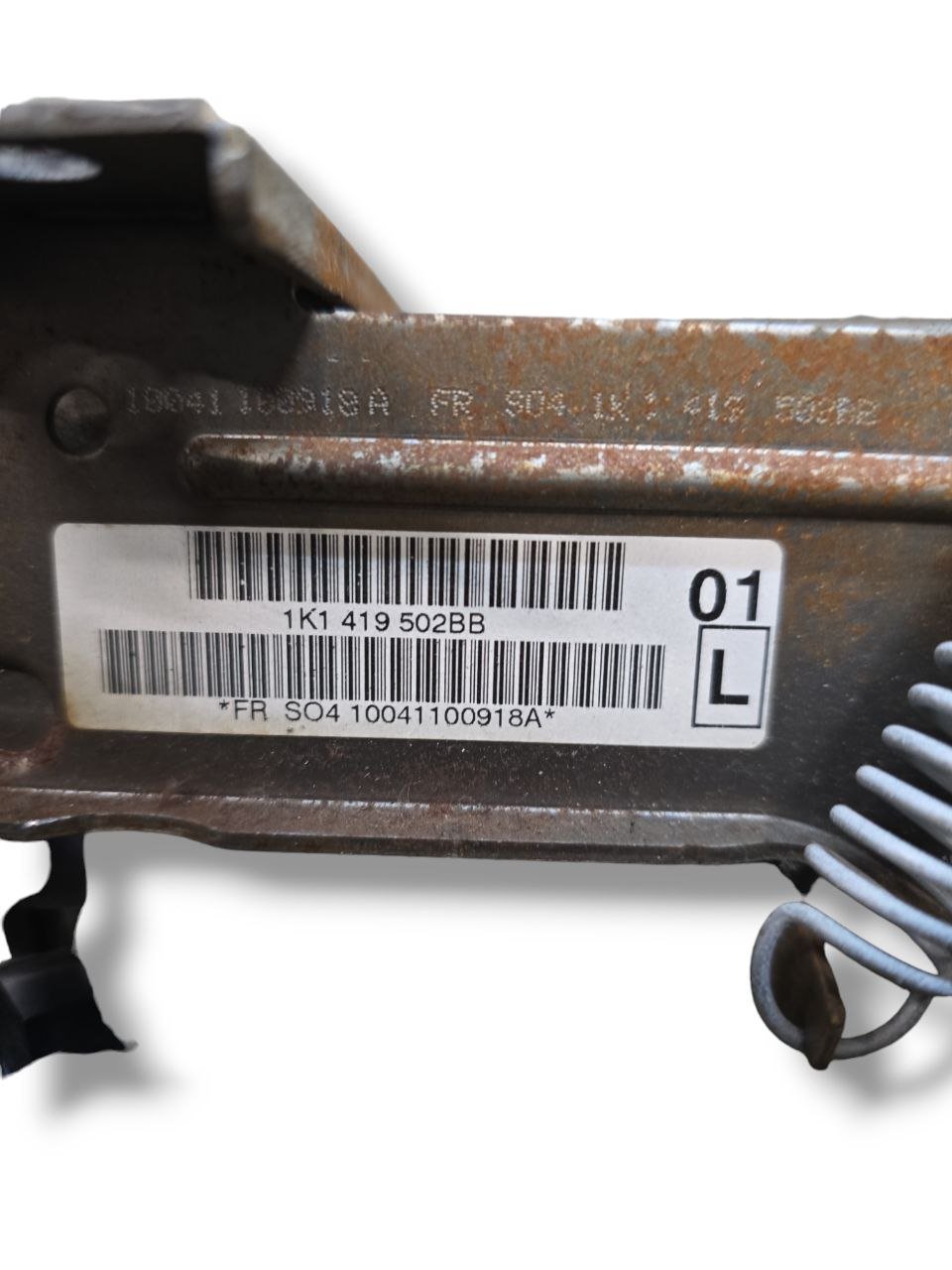 Steering Column + Ignition Switch / Ignition Volkswagen Golf 6 (2008 - 2012) COD:1K1419502BB - F&P CRASH SRLS - Used Parts