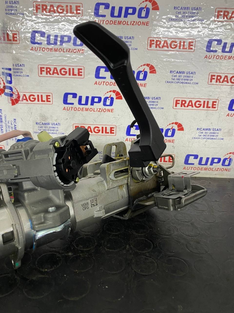Steering column + ignition switch + key Kia Rio IV (2017) - F&P CRASH SRLS - Used Parts