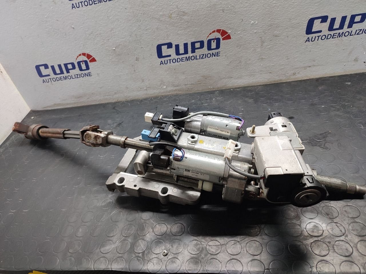 Steering Column + Ignition Key Lancia Thesis (2009) Code:404.598 - F&P CRASH SRLS - Used Parts