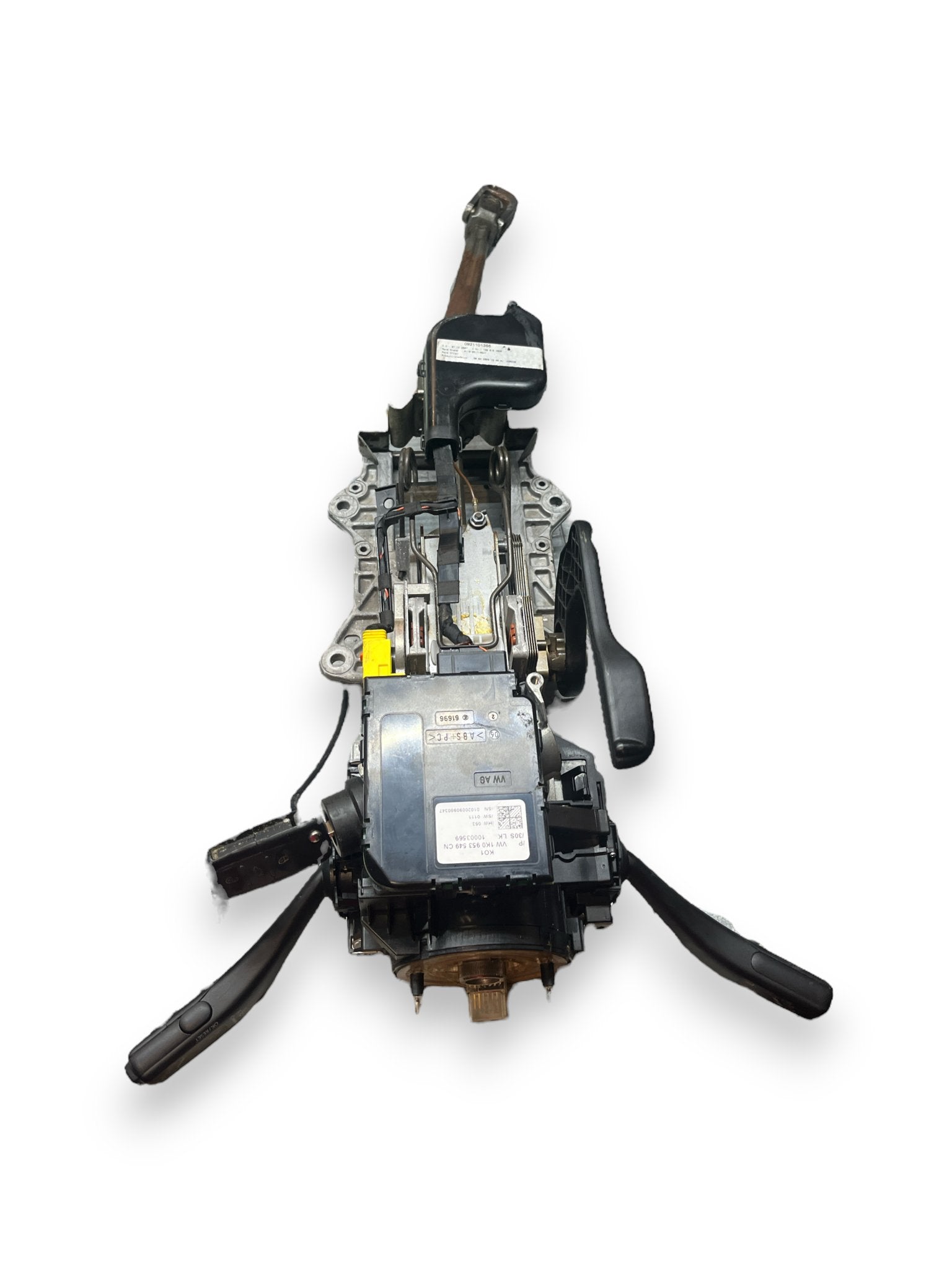 Complete Steering Column with Light Switch and Key Ignition for Volkswagen Tiguan (5N - 2007 - 2.0d) code: 1K0953549CN - F&P CRASH SRLS - Used Parts