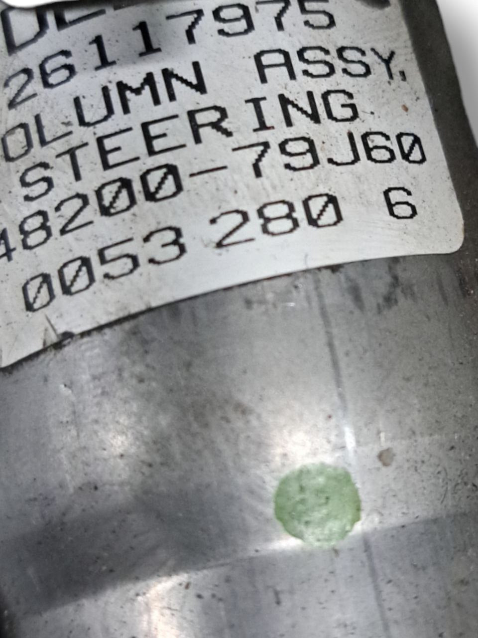 Steering Column Fiat Sedici (2006 - 2014) COD:48200 - 79J60 - F&P CRASH SRLS - Used Parts
