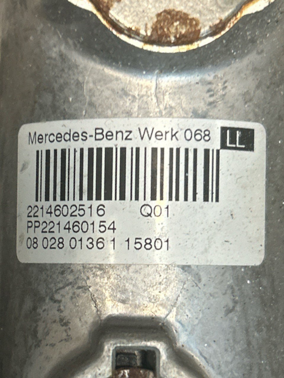 Steering Column Mercedes Benz Class S W221 (2005 - 2013) COD:2214602516 - F&P CRASH SRLS - Used Parts
