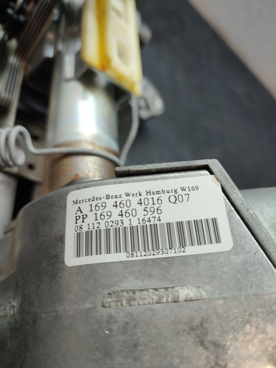 Steering column Mercedes class B w245 code A1694604016q07 - F&P CRASH SRLS - Used Parts
