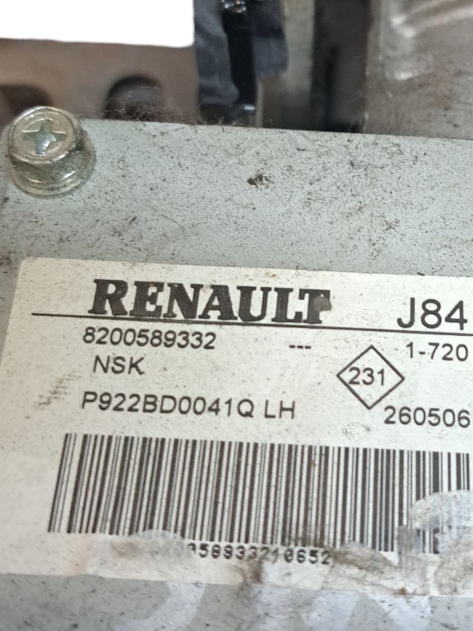 Piantone Sterzo Renault Scenic (2003 - 2009) COD:8200589332 - F&P CRASH SRLS - Ricambi Usati