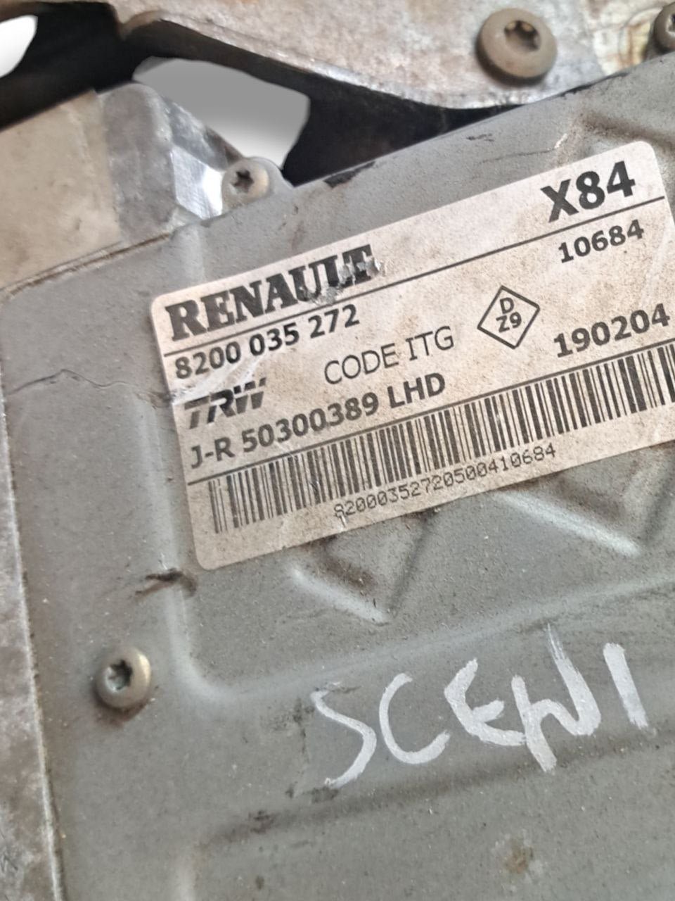 Piantone Sterzo Renault Scenic (2007) COD:8200035272 - F&P CRASH SRLS - Ricambi Usati