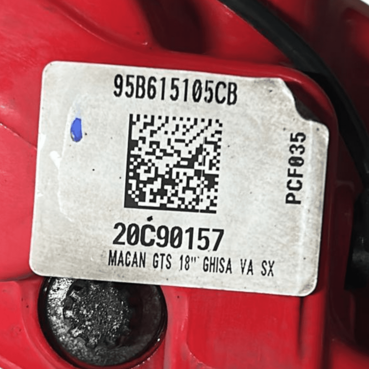 Pinza freno anteriore sinistra porsche macan gts 2.9 benzina cod:95b615105cb (2019 >) - F&P CRASH SRL - Ricambi Usati
