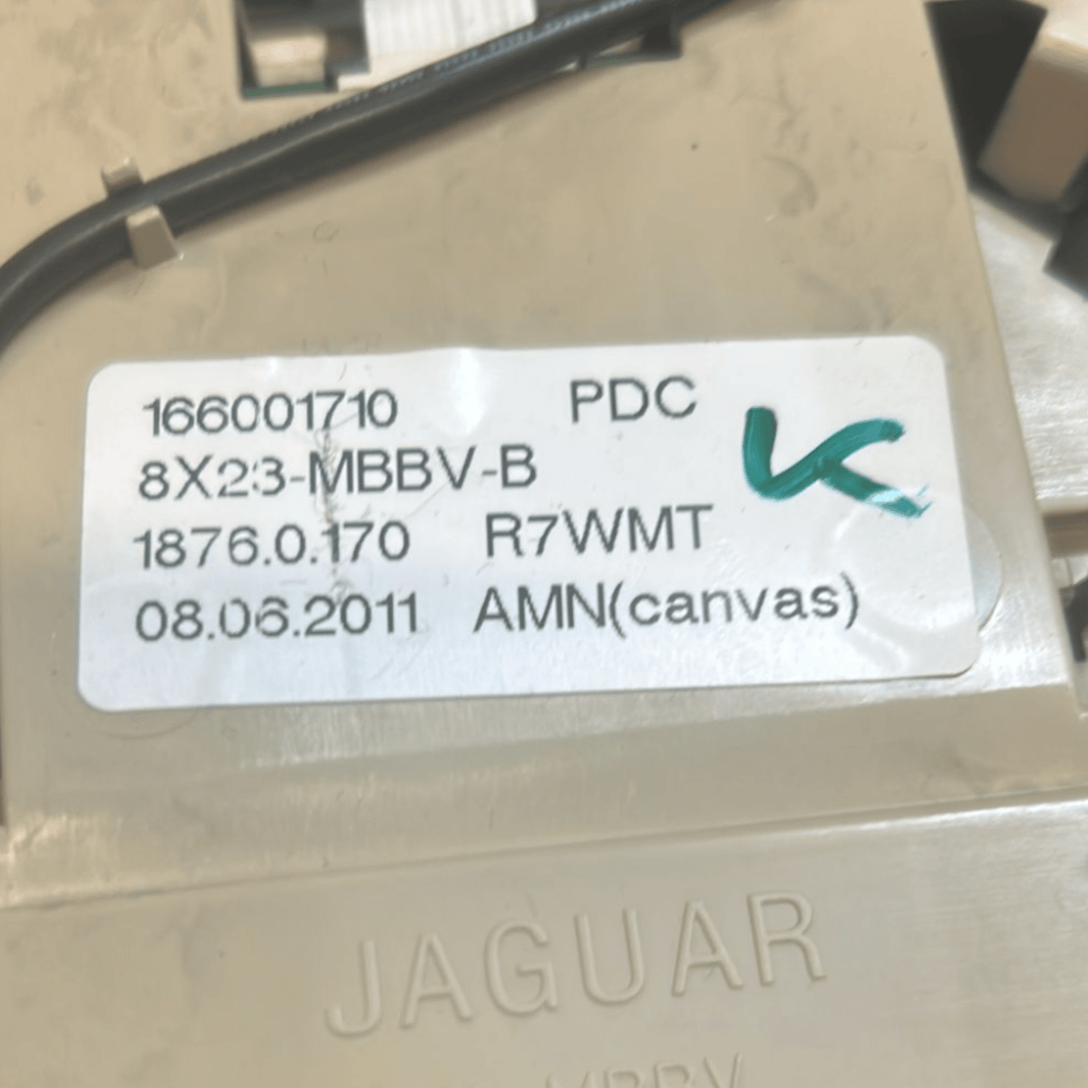 Jaguar XF ceiling light (2008 > 2015) code:166001710 - F&P CRASH SRLS - Used Spare Parts