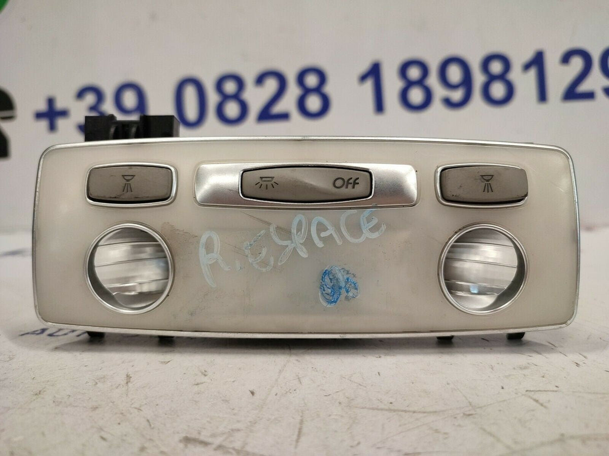 Plafoniera Luce Abitacolo Ant. Renault Espace Del 2008 Cod. 8200379368 - F&amp;P CRASH SRLS - Ricambi Usati