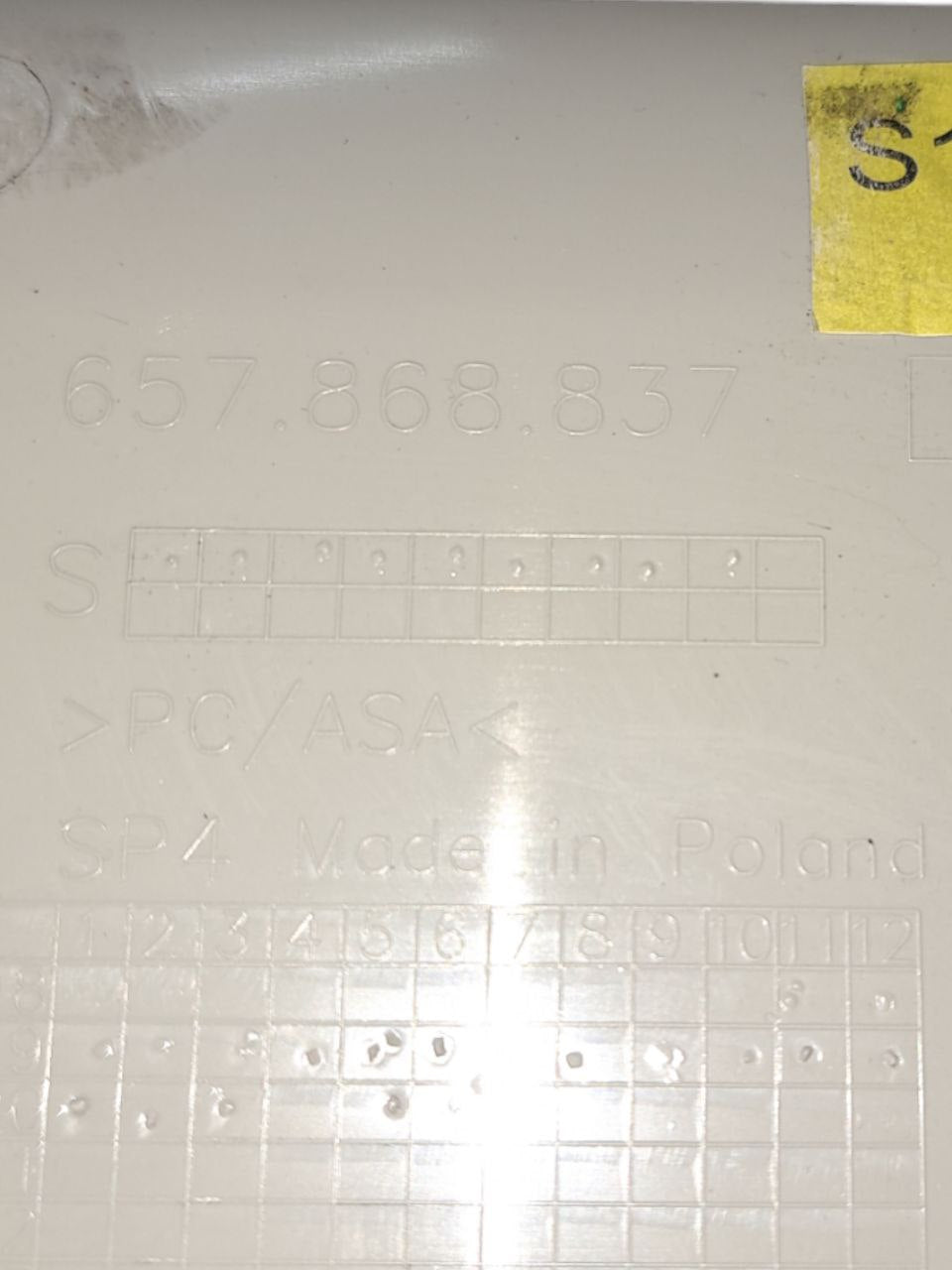 Plafoniera Luce Interna Abitacolo Anteriore Skoda Kamiq (2018>) COD:657868837 - F&P CRASH SRLS - Ricambi Usati