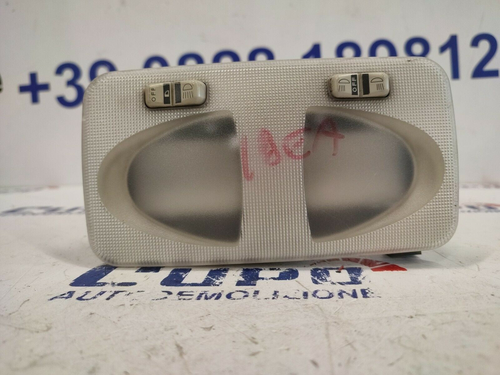 Plafoniera Luce Interna Abitacolo Fiat Grande Punto 1.3 D 55Kw 5P 5M 735244963 - F&P CRASH SRLS - Ricambi Usati