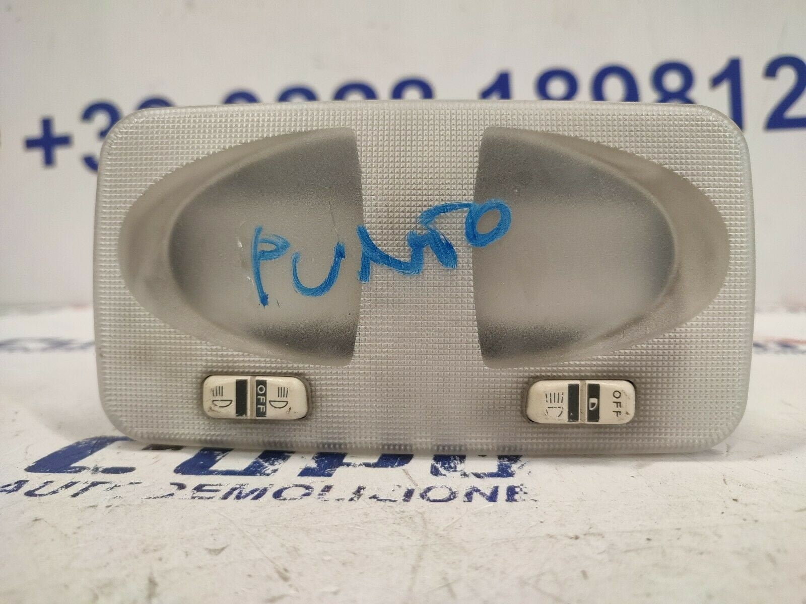 Plafoniera Luce Interna Abitacolo Fiat Grande Punto 1.3 D 55Kw 5P 5M 735244963 - F&P CRASH SRLS - Ricambi Usati