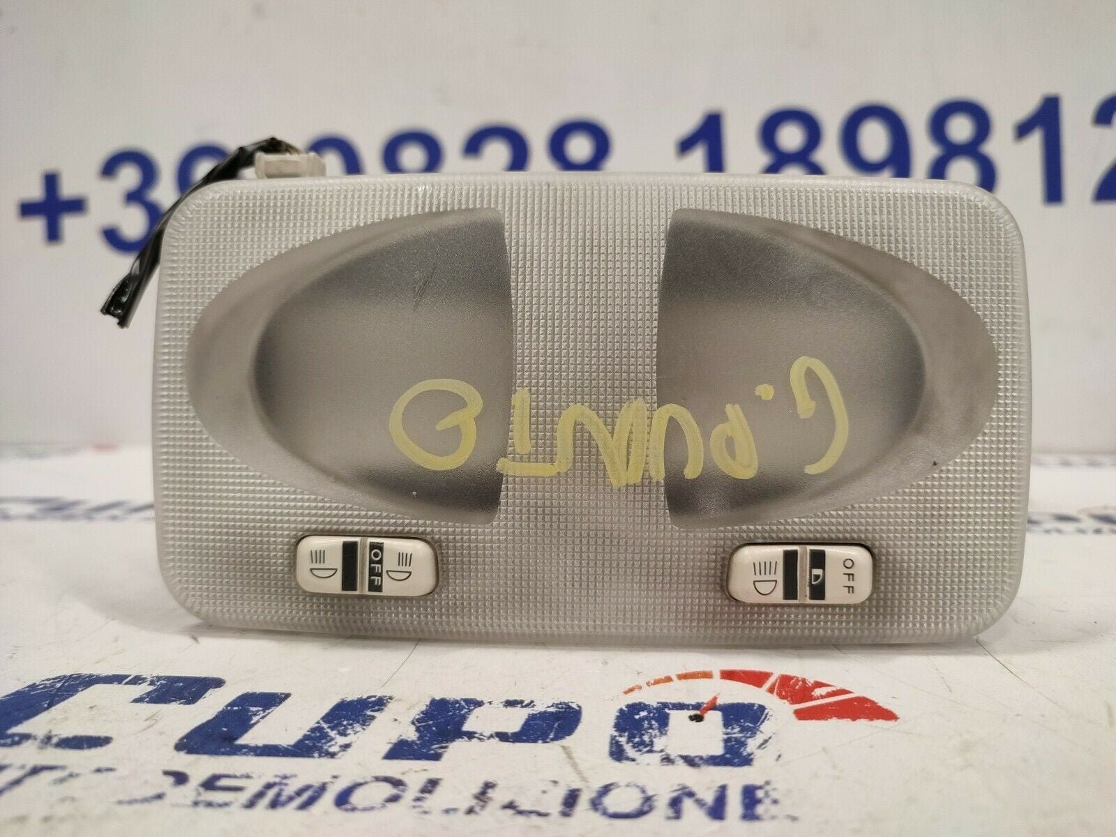 Plafoniera Luce Interna Abitacolo Fiat Grande Punto 1.3 D 55Kw 5P 5M 735244963 - F&P CRASH SRLS - Ricambi Usati