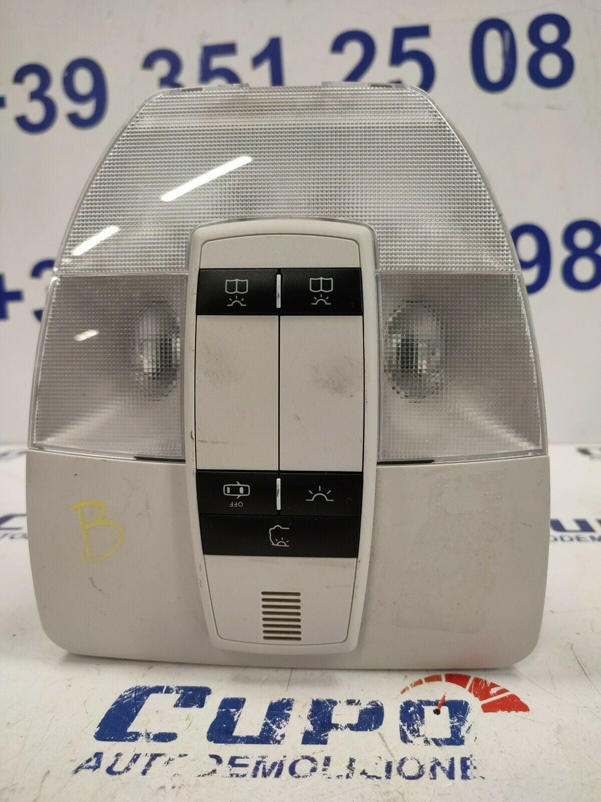 Interior Cabin Light Ceiling Light Mercedes A160 Cdi W169 2.0 A1698201423 - F&P CRASH SRLS - Used Parts