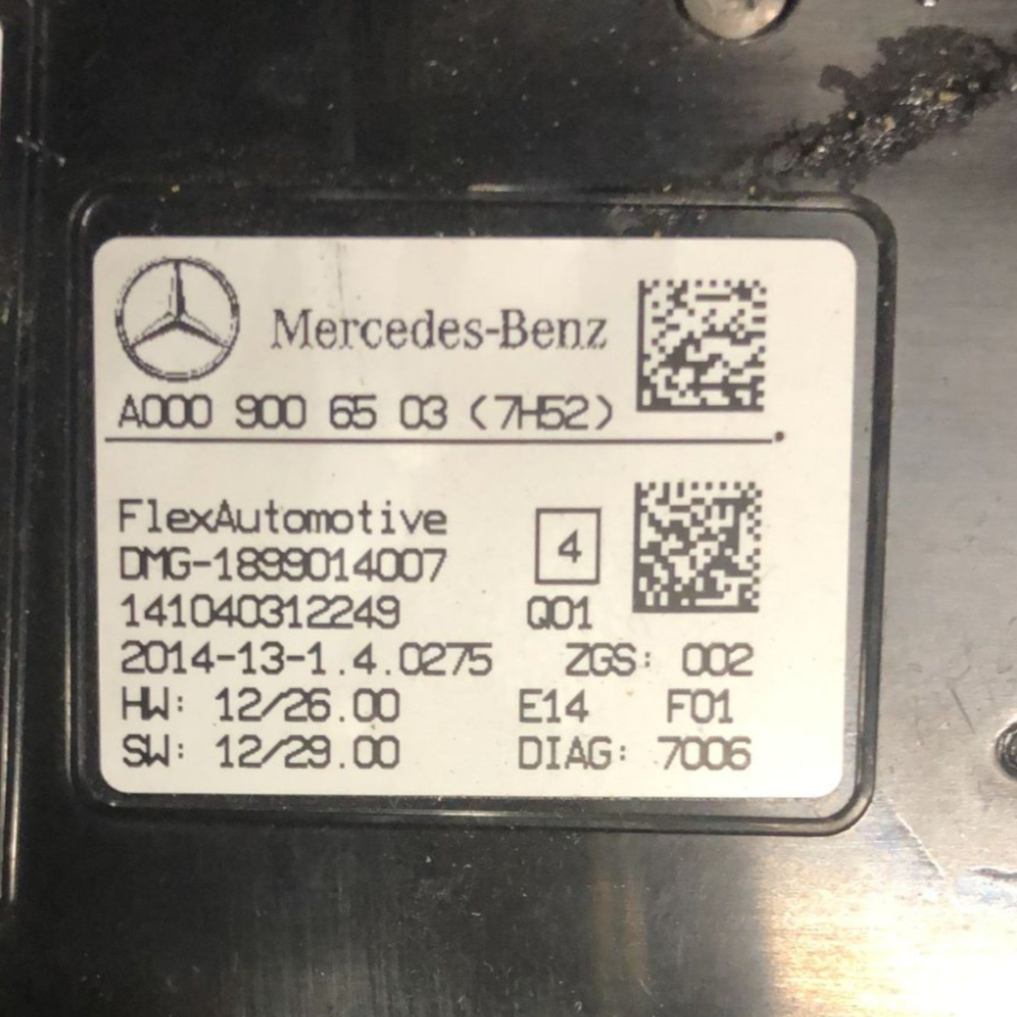 Plafoniera Luce Interna Mercedes Benz Classe B (2011 >2018) cod:A0009006503 - F&P CRASH SRLS - Ricambi Usati