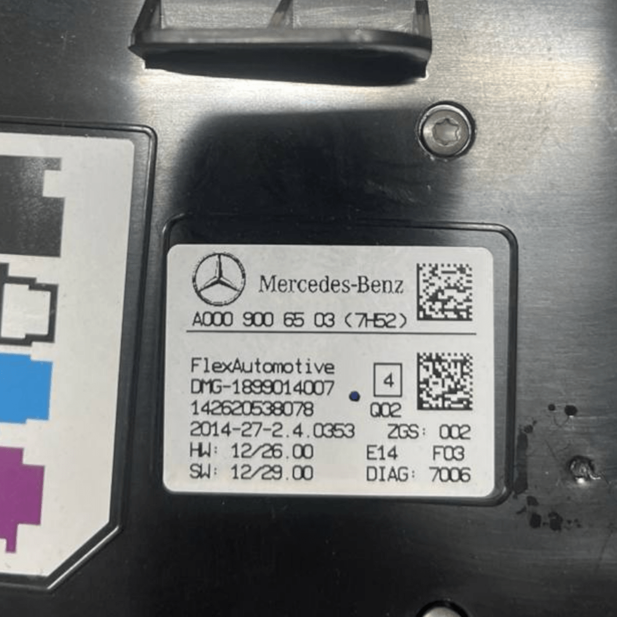 Plafoniera Luce Interna Mercedes - Benz Classe B W246 (2011 al 2018) cod: A0009006503 - F&P CRASH SRLS - Ricambi Usati
