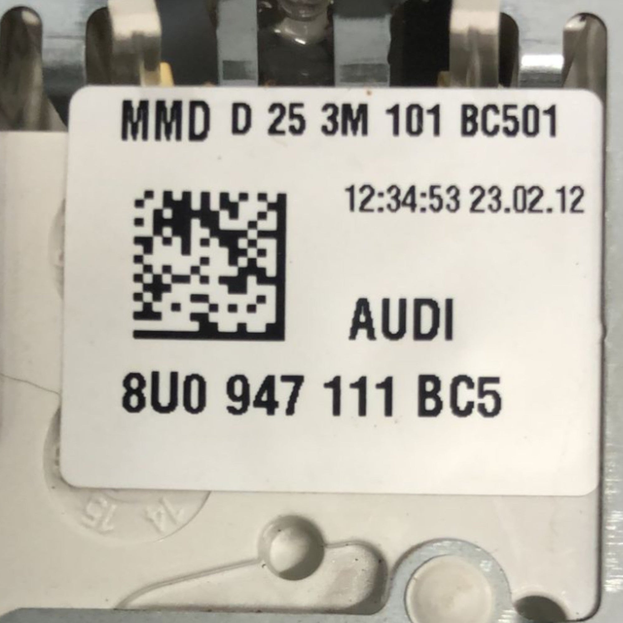 Plafoniera Luce Posteriore interna Audi A1 8X (2010 > 2018) cod:8U0947111 - F&P CRASH SRLS - Ricambi Usati