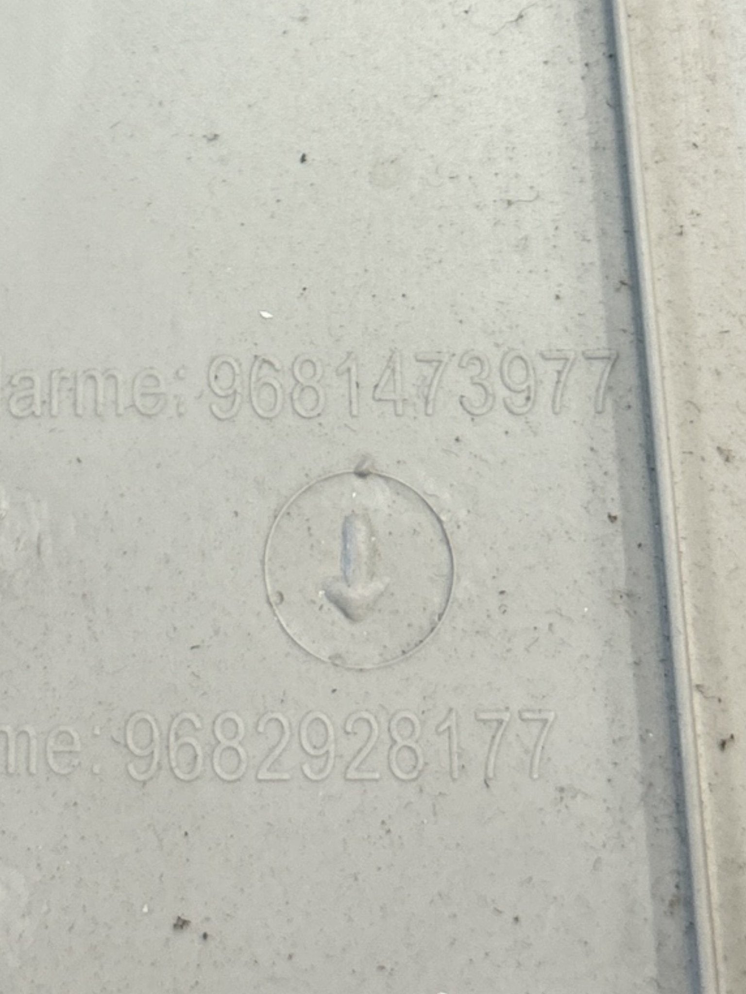 Ceiling Light Interior Peugeot 308 CC (2007 > 2014) code.9681473977 - F&P CRASH SRLS - Used Parts