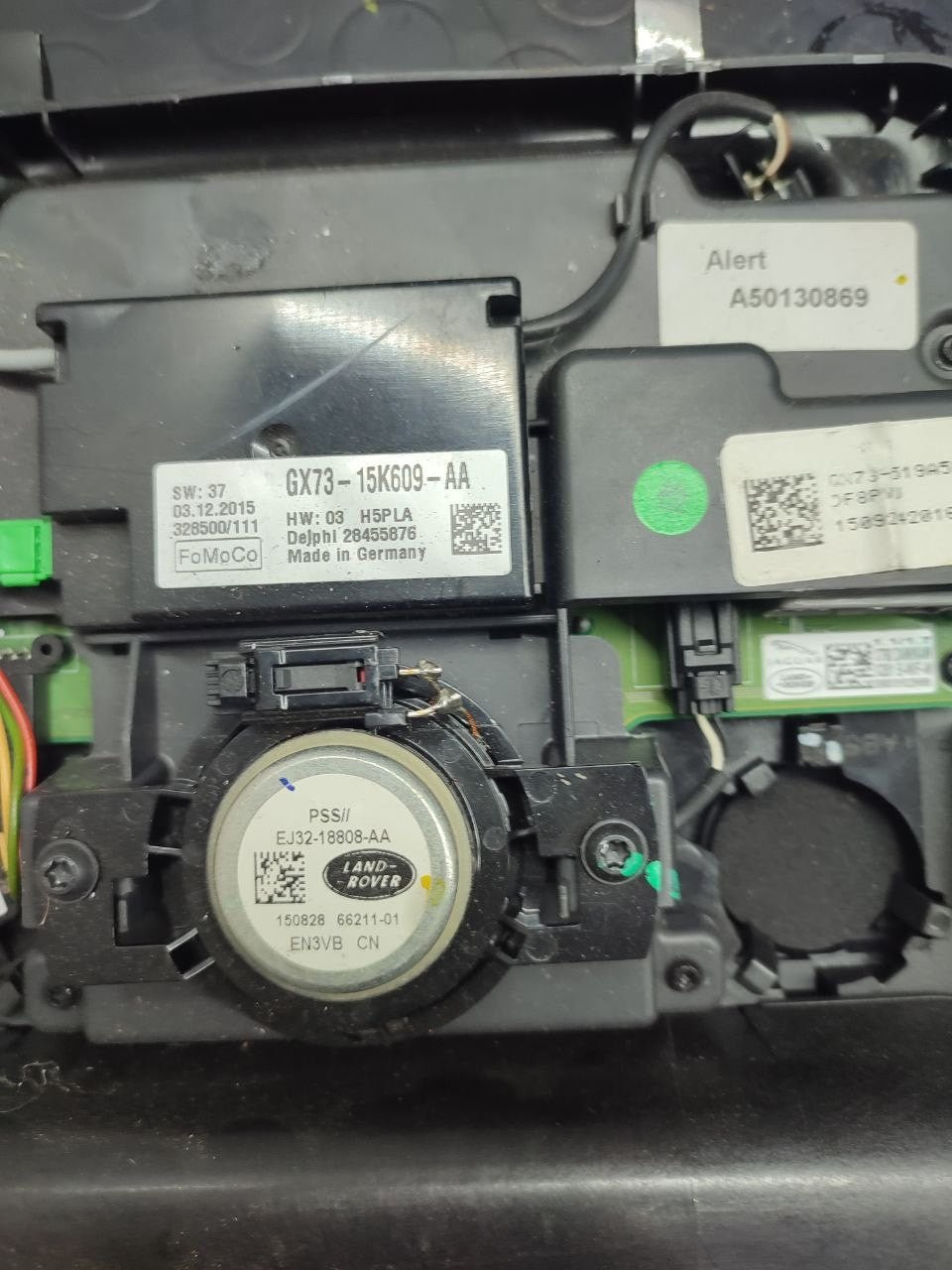 Plafoniera luci Jagaur XE ( 2015 ) tetto panoramico cod GX73 - 519A58 / GX73 - 15K609 - AA - F&P CRASH SRLS - Ricambi Usati