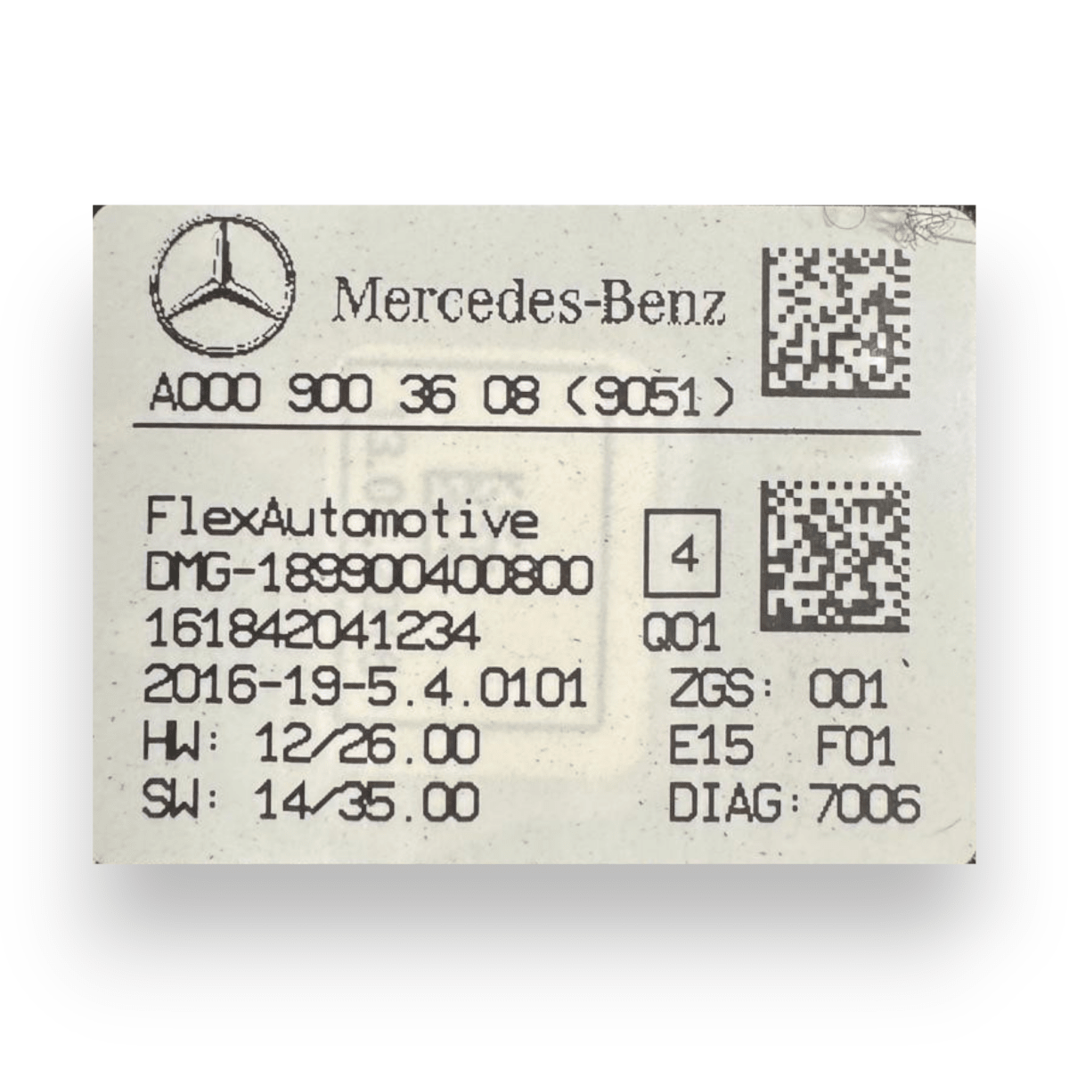 Plafoniera tetto interno anteriore Mercedes - Benz CLA (X117) cod.A0009003608 (2013 - 2019) - F&P CRASH SRL - Ricambi Usati