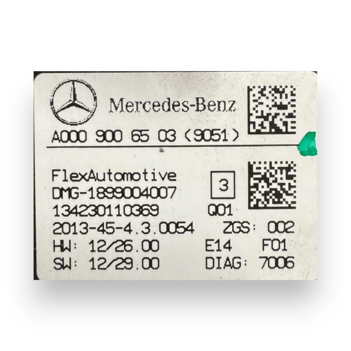 Plafoniera tetto interno anteriore Mercedes - Benz Classe B (W246) cod.A0009006503 (2011 - 2018) - F&P CRASH SRL - Ricambi Usati