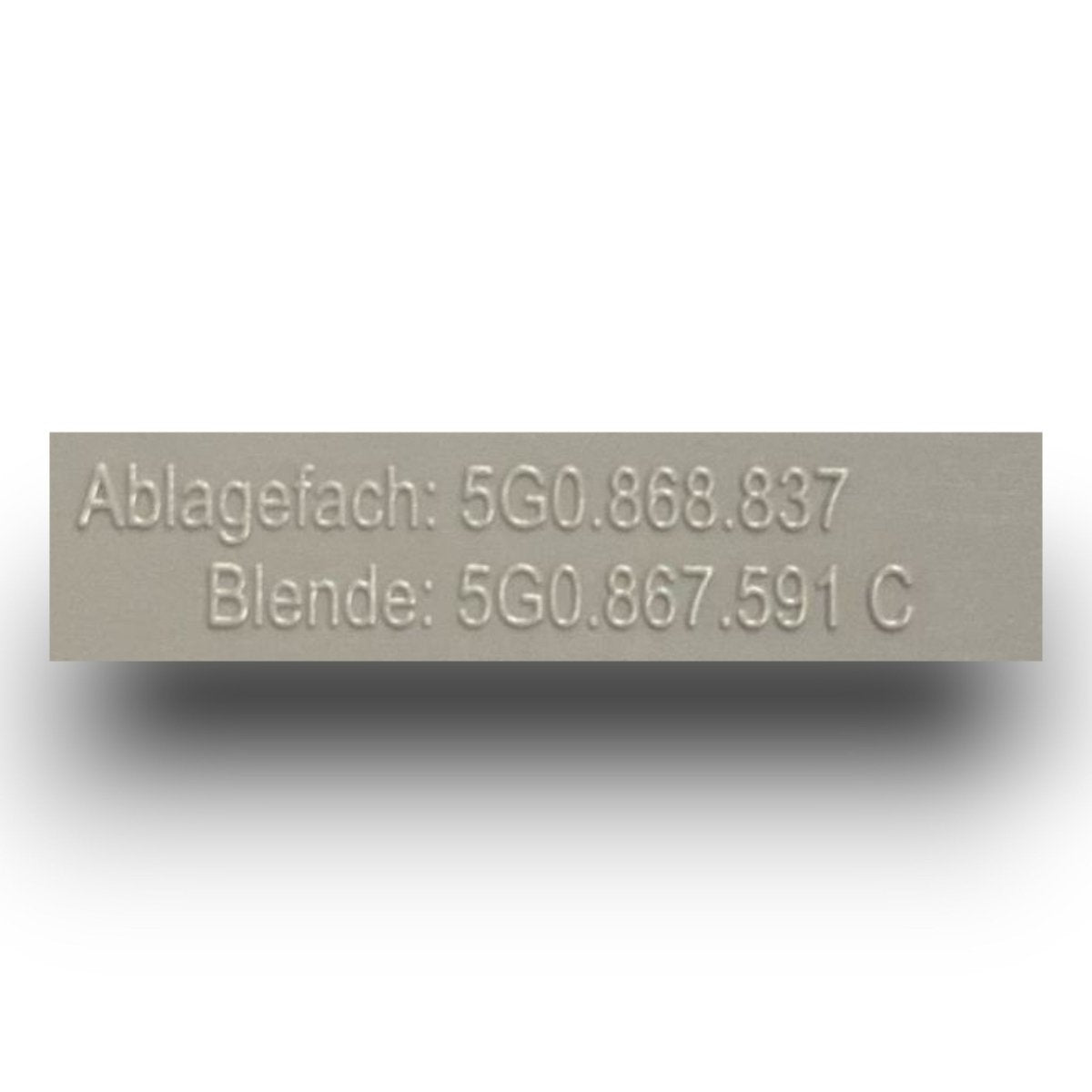 Plafoniera tetto interno Volkswagen golf VII cod . 5g0.868.837 (2012 >) - F&P CRASH SRL - Ricambi Usati