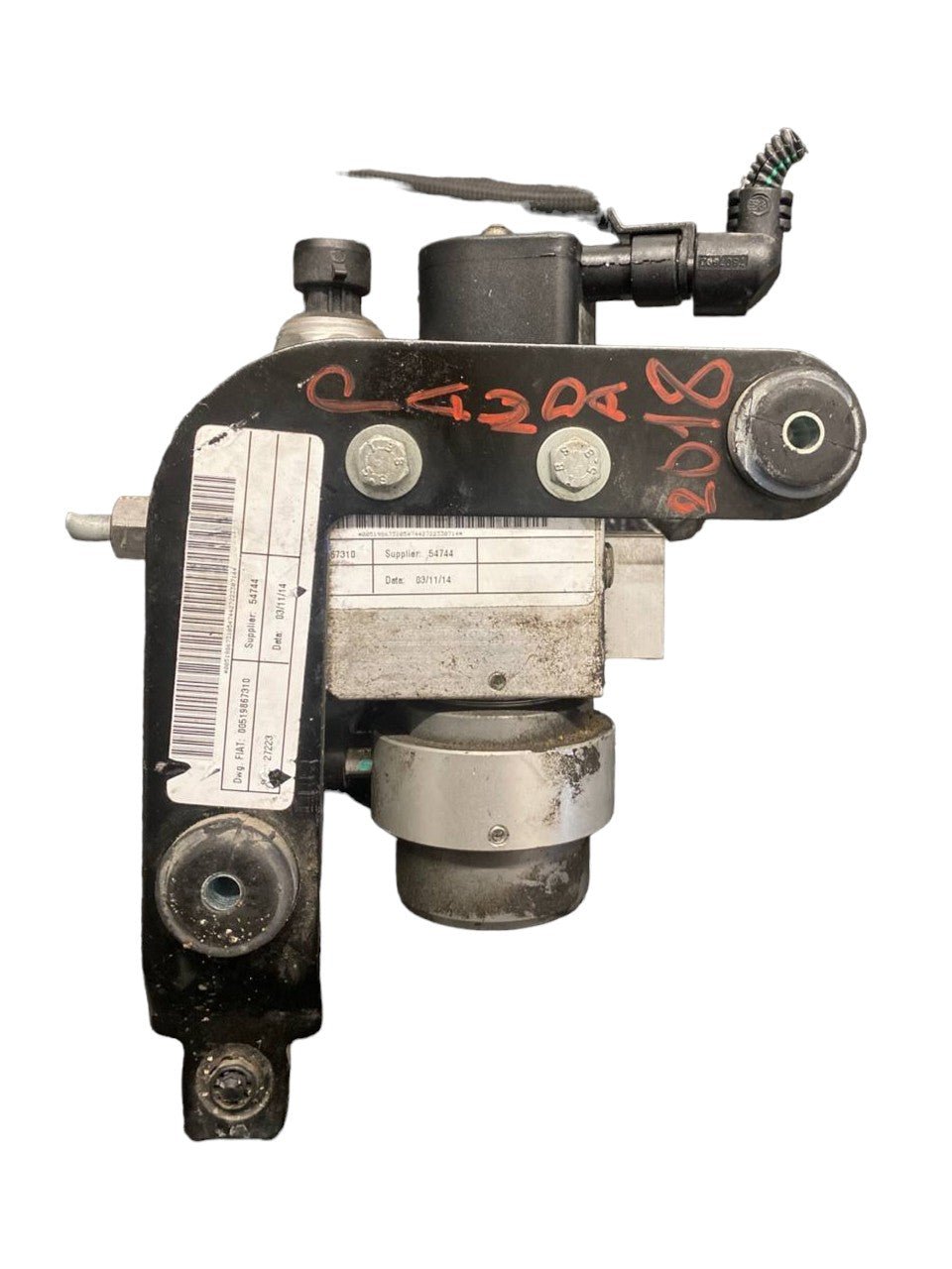 Polmone riduttore regolatore Metano Fiat Panda 0.9 (312 - 2012>) cod:00519867310 - F&P CRASH SRLS - Ricambi Usati