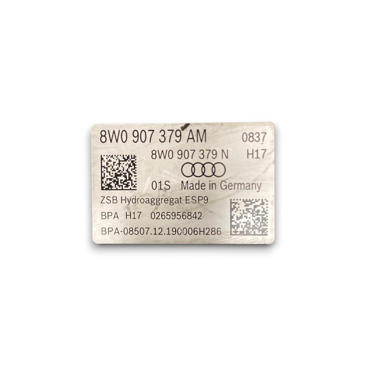 Pompa abs audi a4 b9 cod . 8w0907379am 2.0 diesel (2015 > 2024) - F&P CRASH SRL - Ricambi Usati