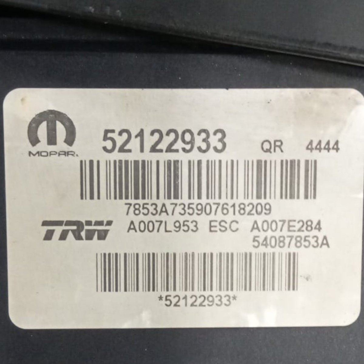 Pompa abs fiat 500x cod . 52122933 1.6 diesel (2016 >) - F&P CRASH SRL - Ricambi Usati