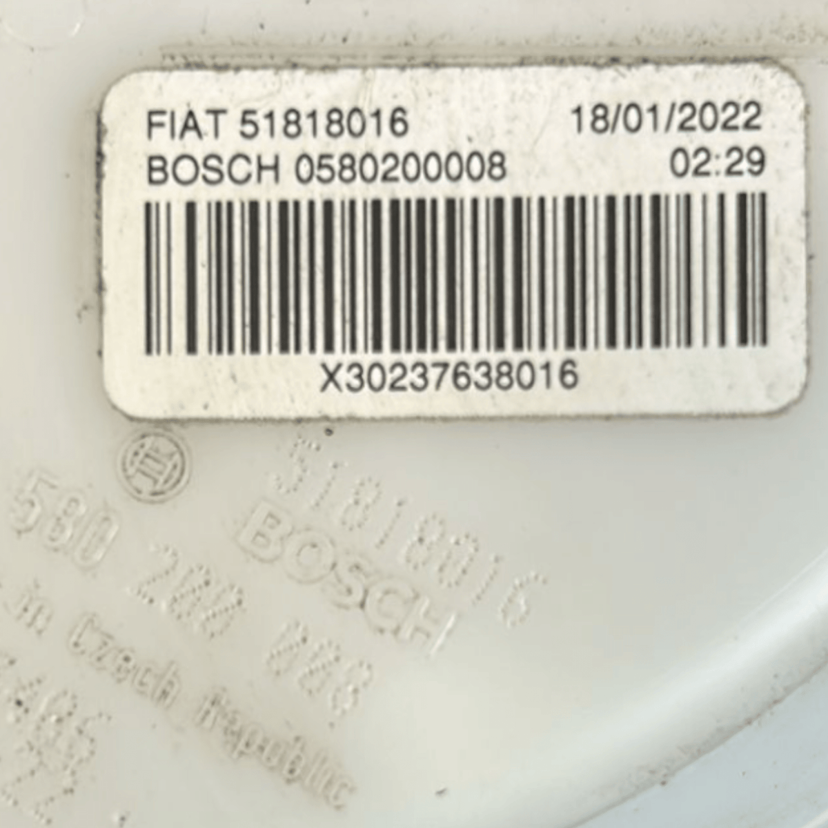 Fuel Pump / Float Fiat 500 Abarth 1.4 Petrol (2018 >) code:51818016 - F&P CRASH SRLS - Used Parts