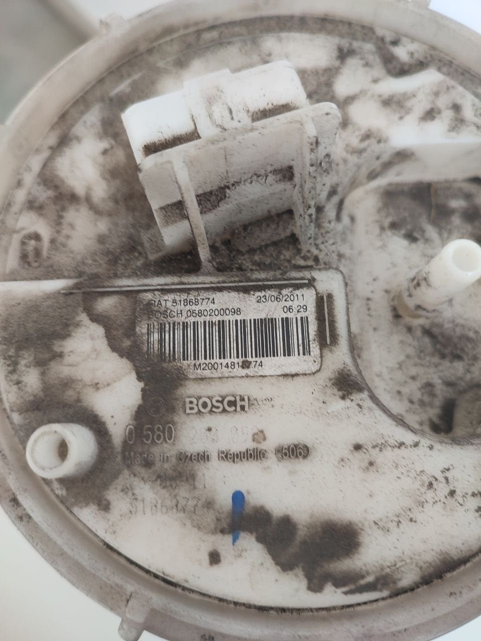 Fuel pump / float Fiat Punto Evo 1.2 petrol code 0580200098 - F&P CRASH SRLS - Used Parts
