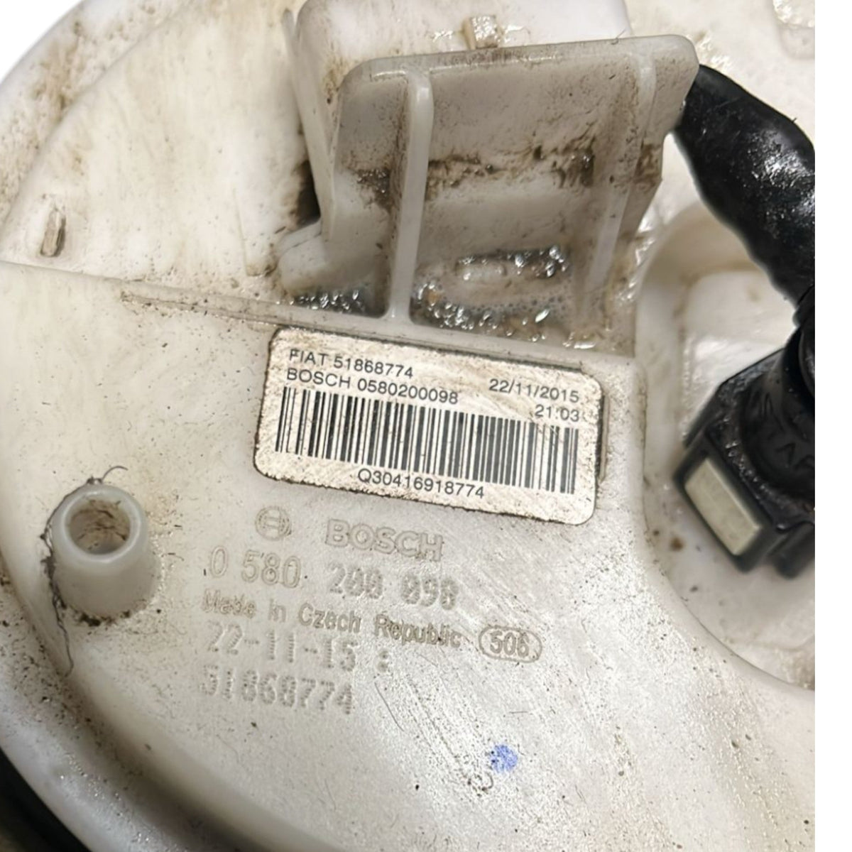Fuel Pump / Float Fiat Punto EVO code:0580200098 1.2 Petrol (2012 >) - F&P CRASH SRLS - Used Spare Parts