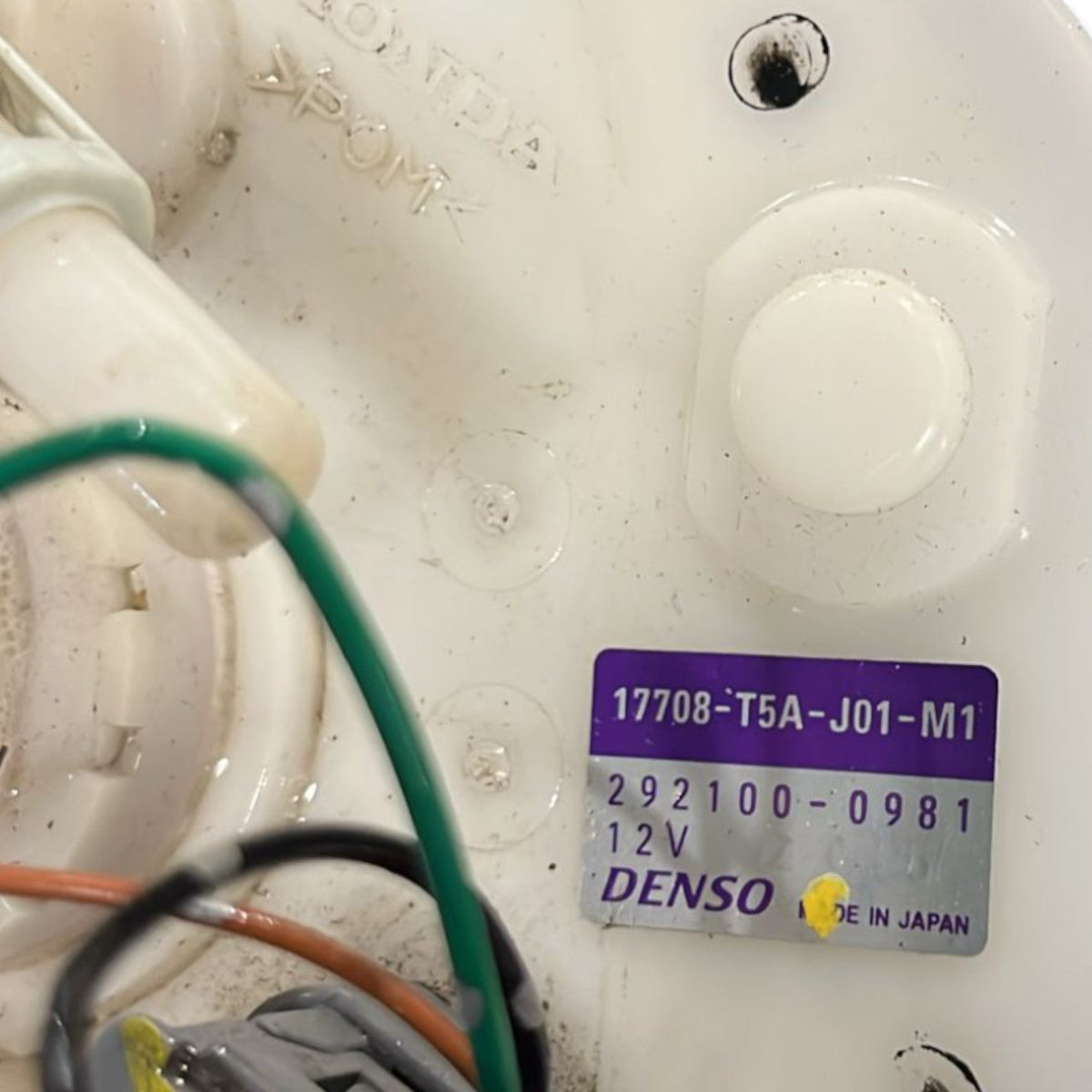 Fuel Pump / Float Honda Jazz III code:17708 - T5A - J01 - M1 1.3 Petrol (2013 >2019) - F&P CRASH SRLS - Used Parts