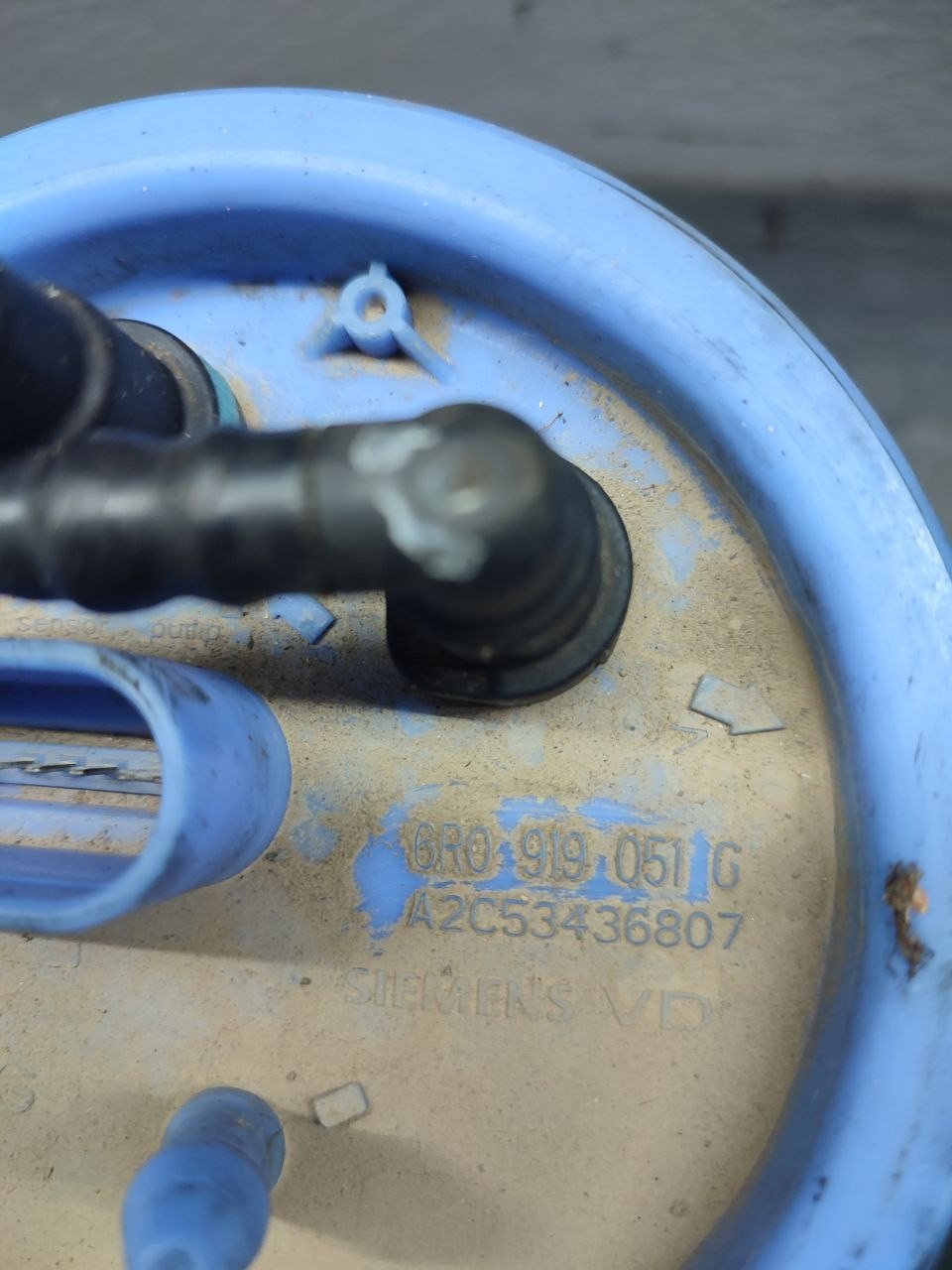Fuel pump / tank float Volkswagen Polo (2012) 1.4 petrol code 6r0919051c - F&P CRASH SRLS - Used Parts