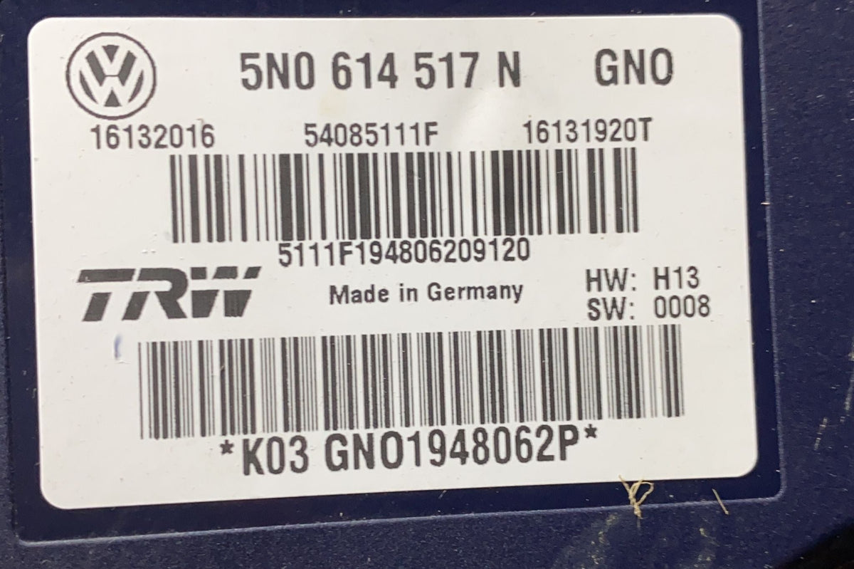 Pompa centralina Abs Volkswagen Tiguan (5n - 2010) 2.0 cod:5n0614517n - F&P CRASH SRLS - Ricambi Usati